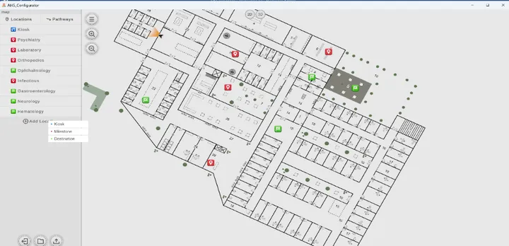 Navigation visualization and identification of complex elements